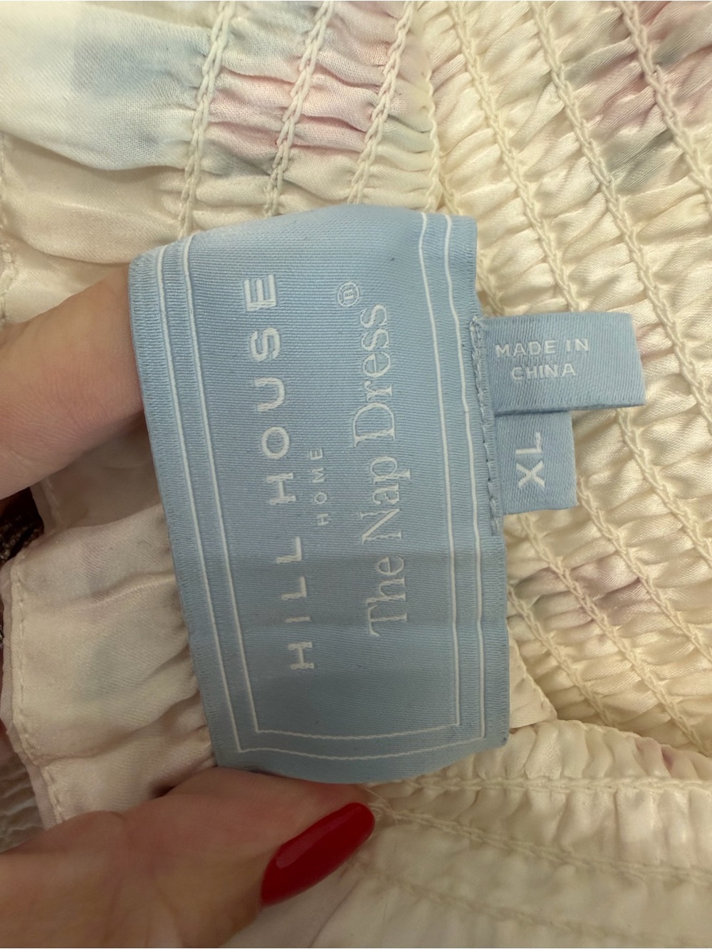 Hill House Home Cream Floral Sundress with Ruffle Straps - Picture 3 of 4